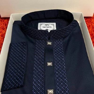 Embroidered Tancel Cotton Panjabi